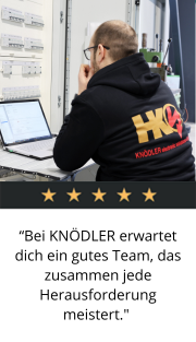 Mitarbeiter Feedback KNÖDLER electronic solutions