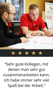 Mitarbeiter Feedback KNÖDLER electronic solutions